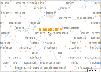 map of Biesendorf