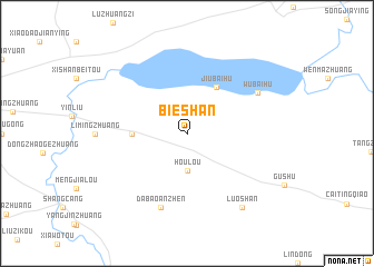 map of Bieshan