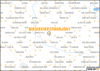 map of Biesiekierz Nawojowy