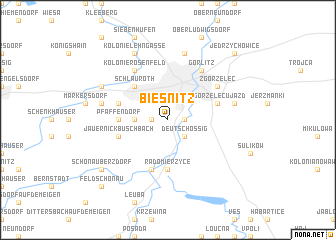 map of Biesnitz