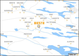 map of Biesta