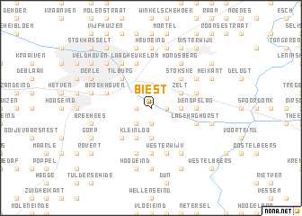 map of Biest