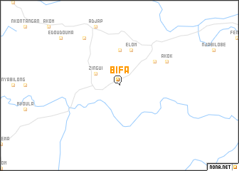 map of Bifa