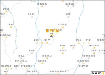 map of Bifindi