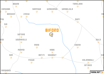 map of Biforo