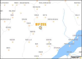 map of Bifoss