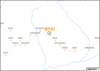 map of Bifot