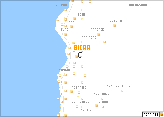 map of Biga-a