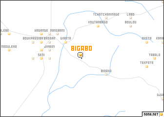 map of Bigabo