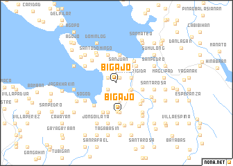 map of Bigajo