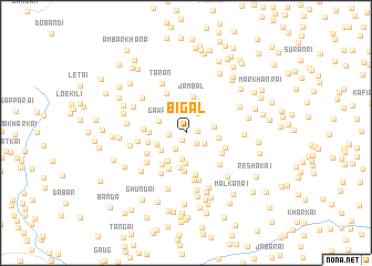 map of Bigal