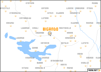 map of Bigando