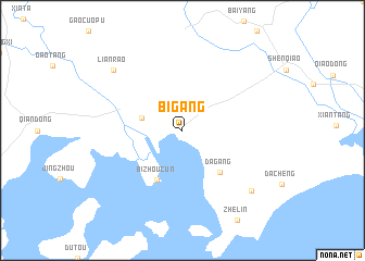 map of Bigang