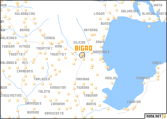 map of Bigao