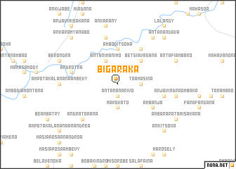 map of Bigaraka