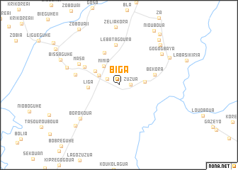 map of Biga