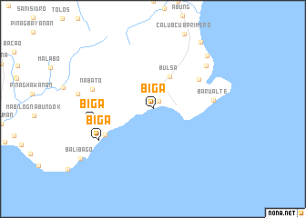 map of Biga