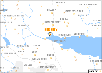 map of Big Bay