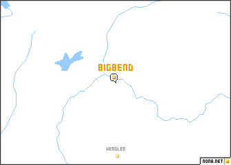 map of Big Bend