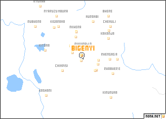 map of Bigenyi