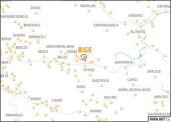 map of Bige