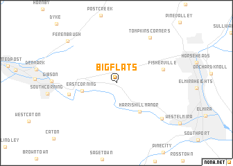 map of Big Flats