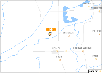 map of Biggs
