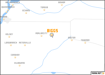 map of Biggs