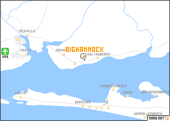 map of Big Hammock