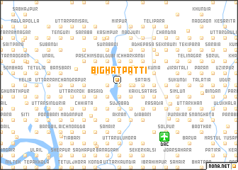 map of Bighatpatti