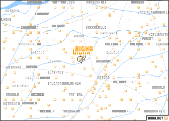 map of Bigha