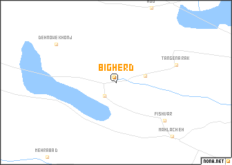 map of Bīgherd