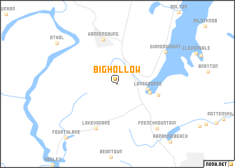 map of Big Hollow