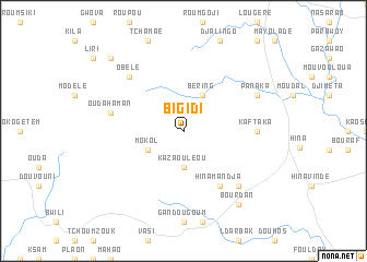 map of Bigidi