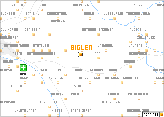 map of Biglen