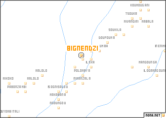 map of Bignendzi