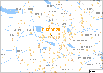 map of Bigodero