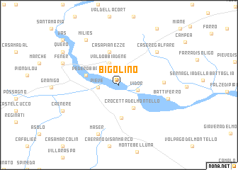 map of Bigolino