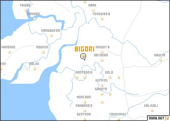 map of Bigori