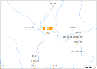 map of Bigor
