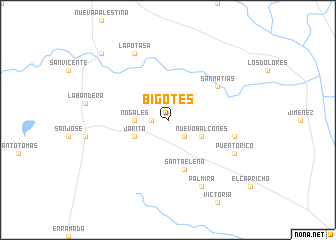 map of Bigotes