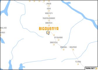 map of Bigouenya