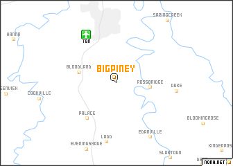 map of Big Piney