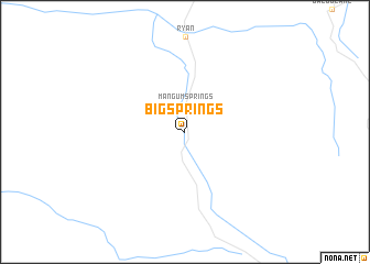 map of Big Springs