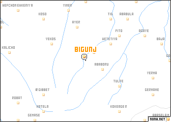 map of Bigunj