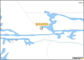 map of Bigwood