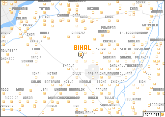 map of Bihāl