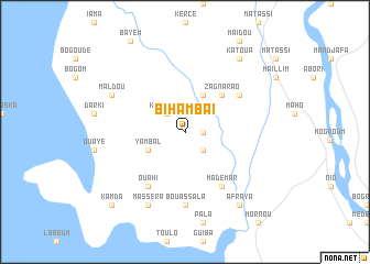 map of Bihambai