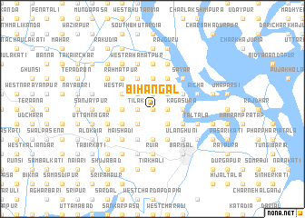 map of Bihangal