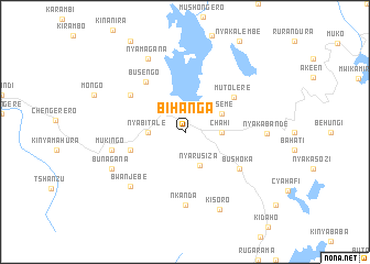 map of Bihanga
